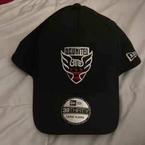 New Era Black D.C. United Cap